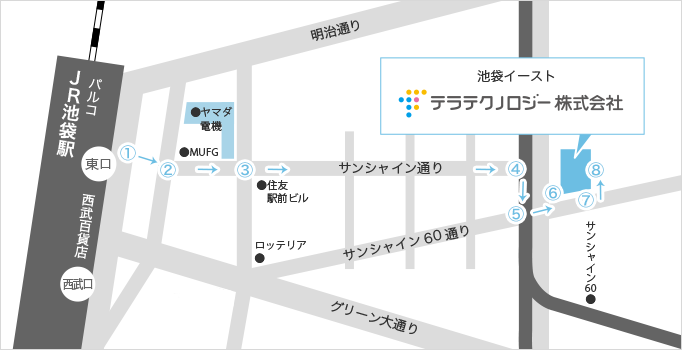 アクセスマップ